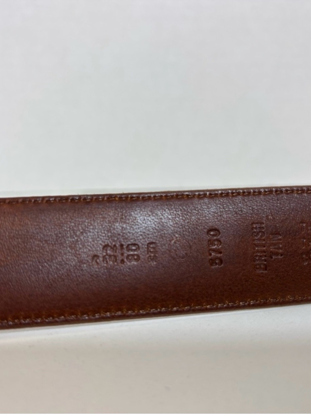 Authentic Coach Belt Sz 32 Cowhide Style 5750 Made In USA - Picture 2 of 11